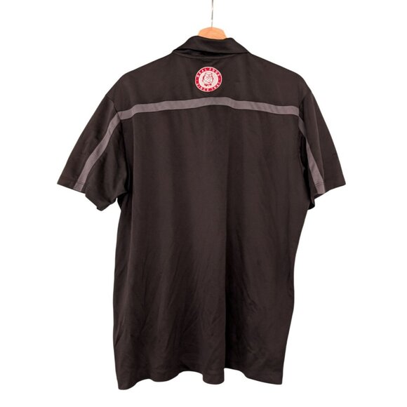 DairiO Employee Uniform Black Polo Shirt Mens Size L Polyester Blend - Picture 2 of 4